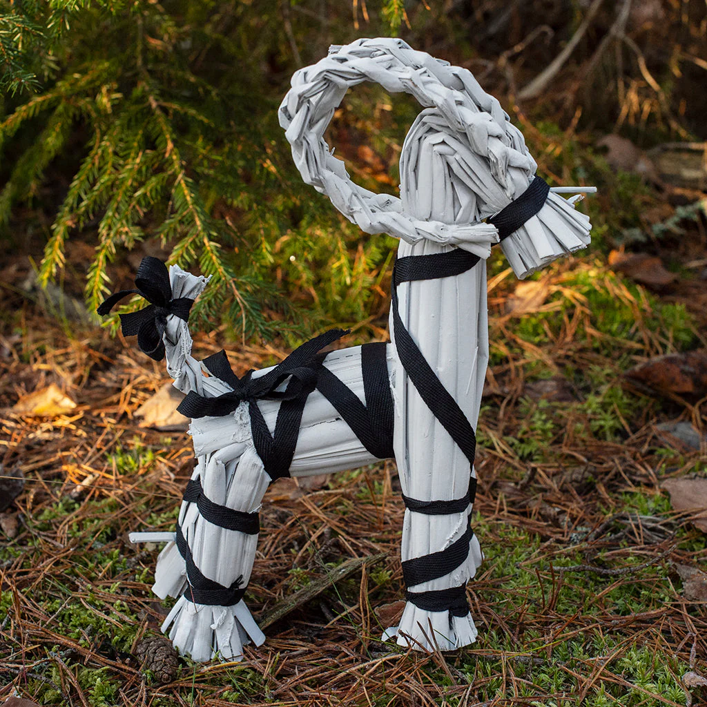 Yule Goat, Large, White