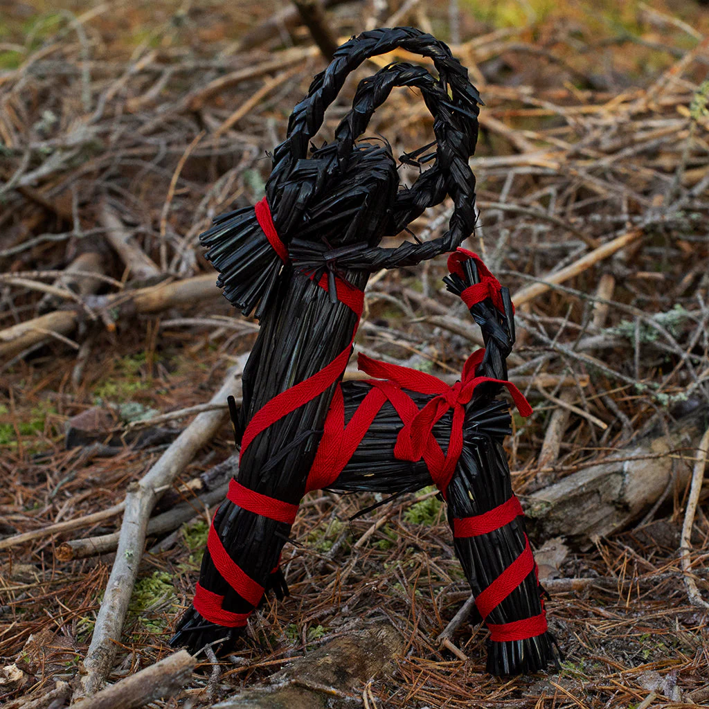 Yule Goat, Large, Black