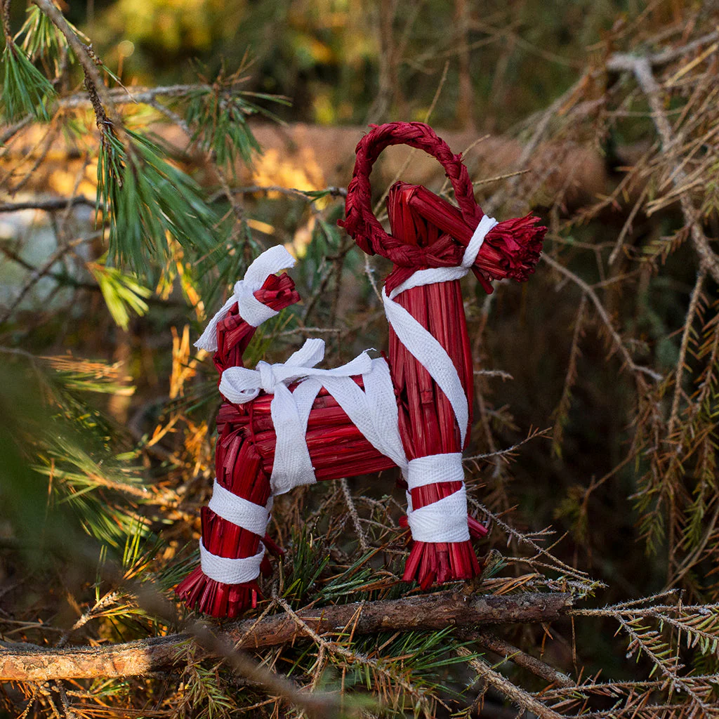 Yule Goat, Small, Red