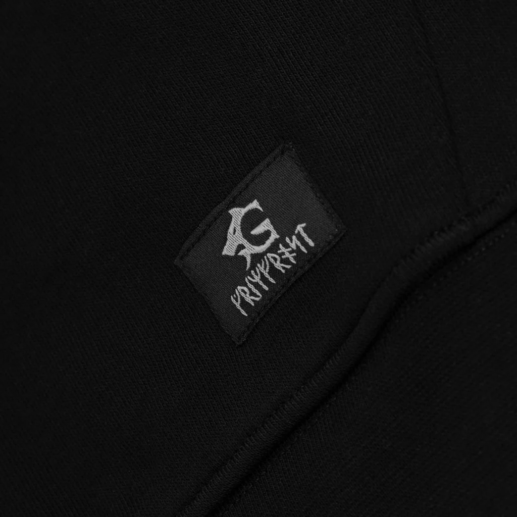 Premium Zip Hoodie, Grimfrost Clan, Black - Image 10
